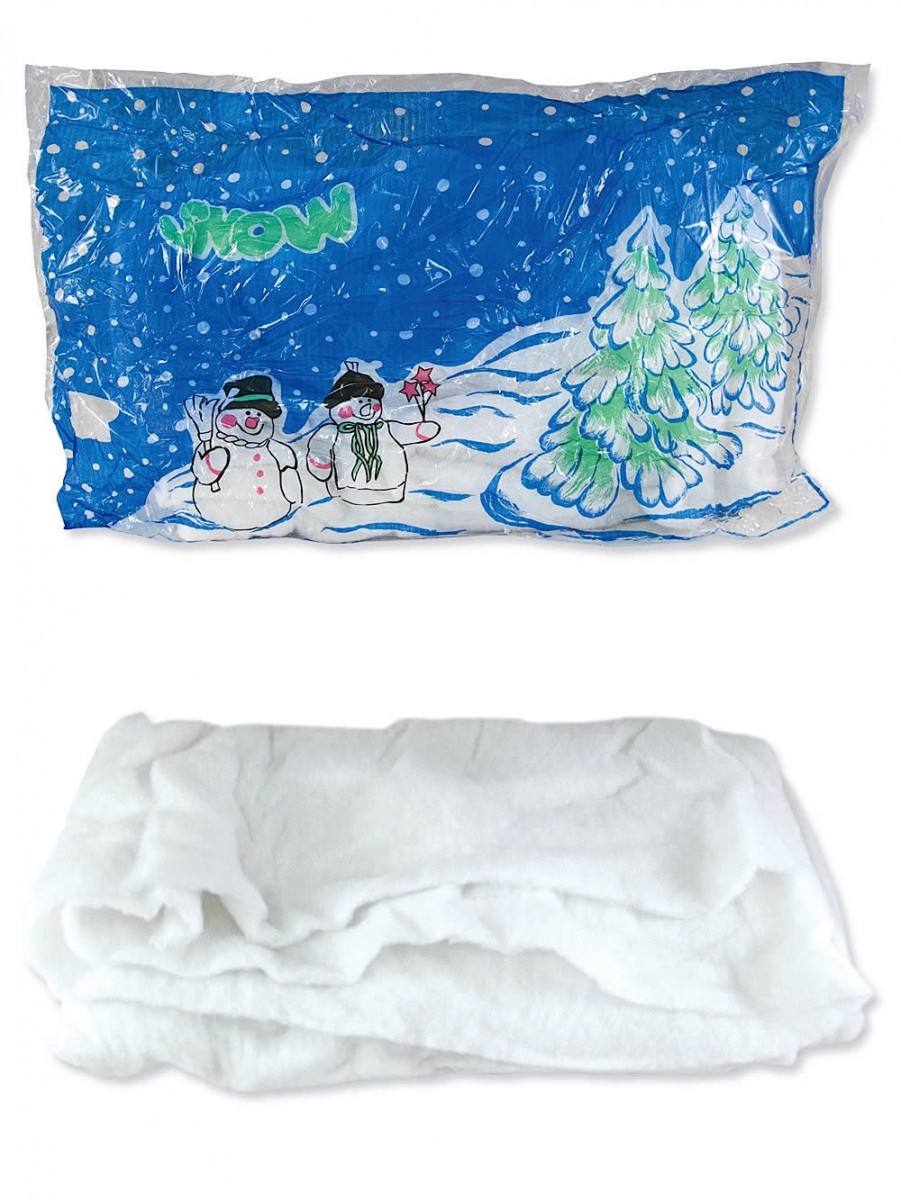 White Snow Cotton Fluffy for Christmas Winter Holiday Indoor Decoration -  China Snow Fluff Blanket and Artificial Snow Fluff price