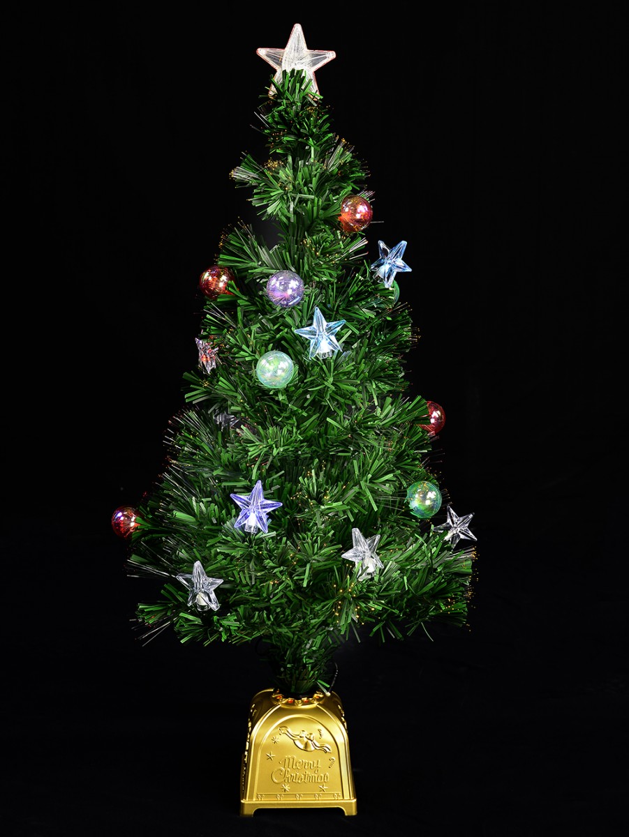 Led Star Bauble Fibre Optic Tree 1 5m Product Archive Buy Online From The Christmas Warehouse