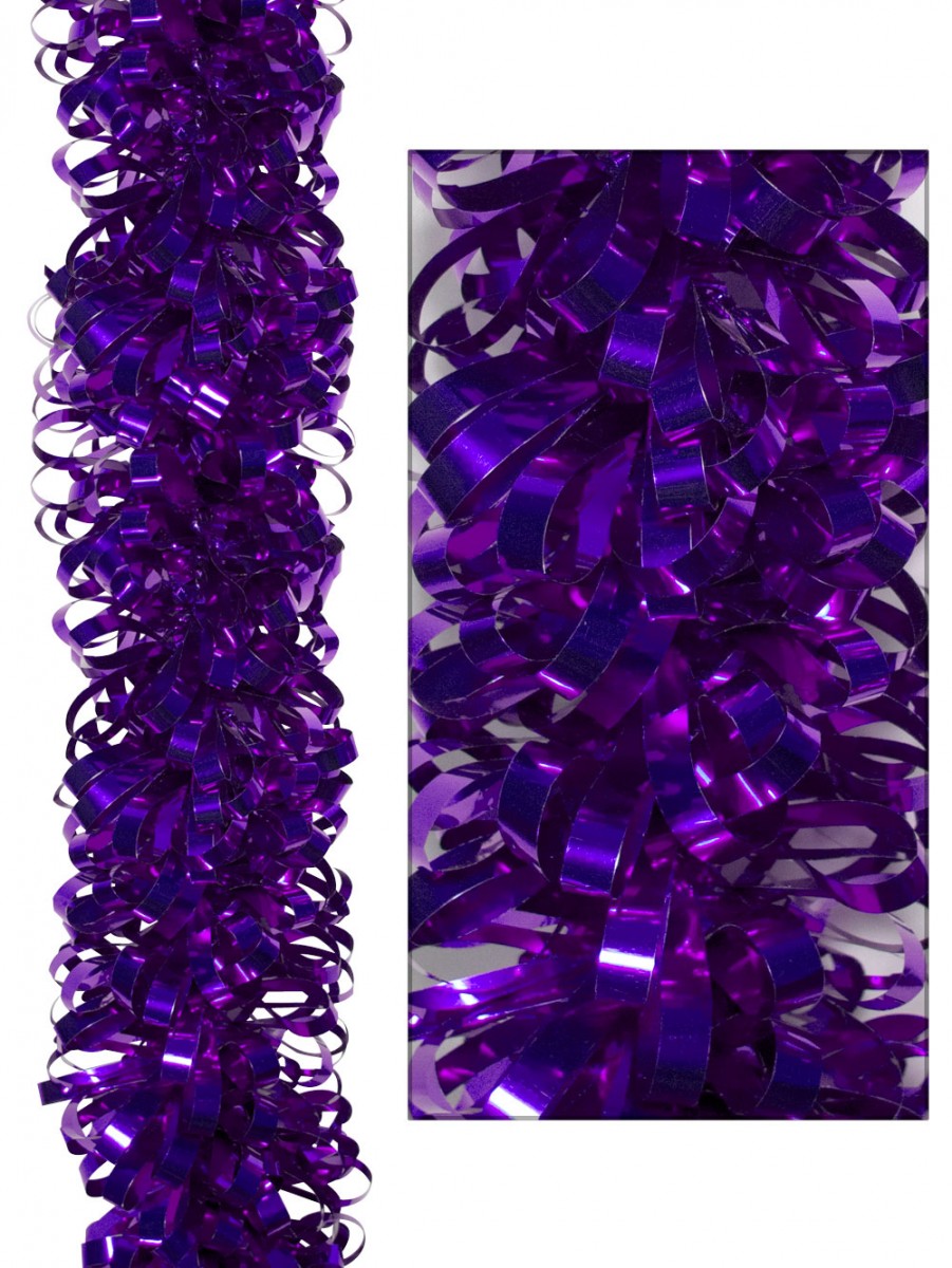 Purple tinsel garland Sydney