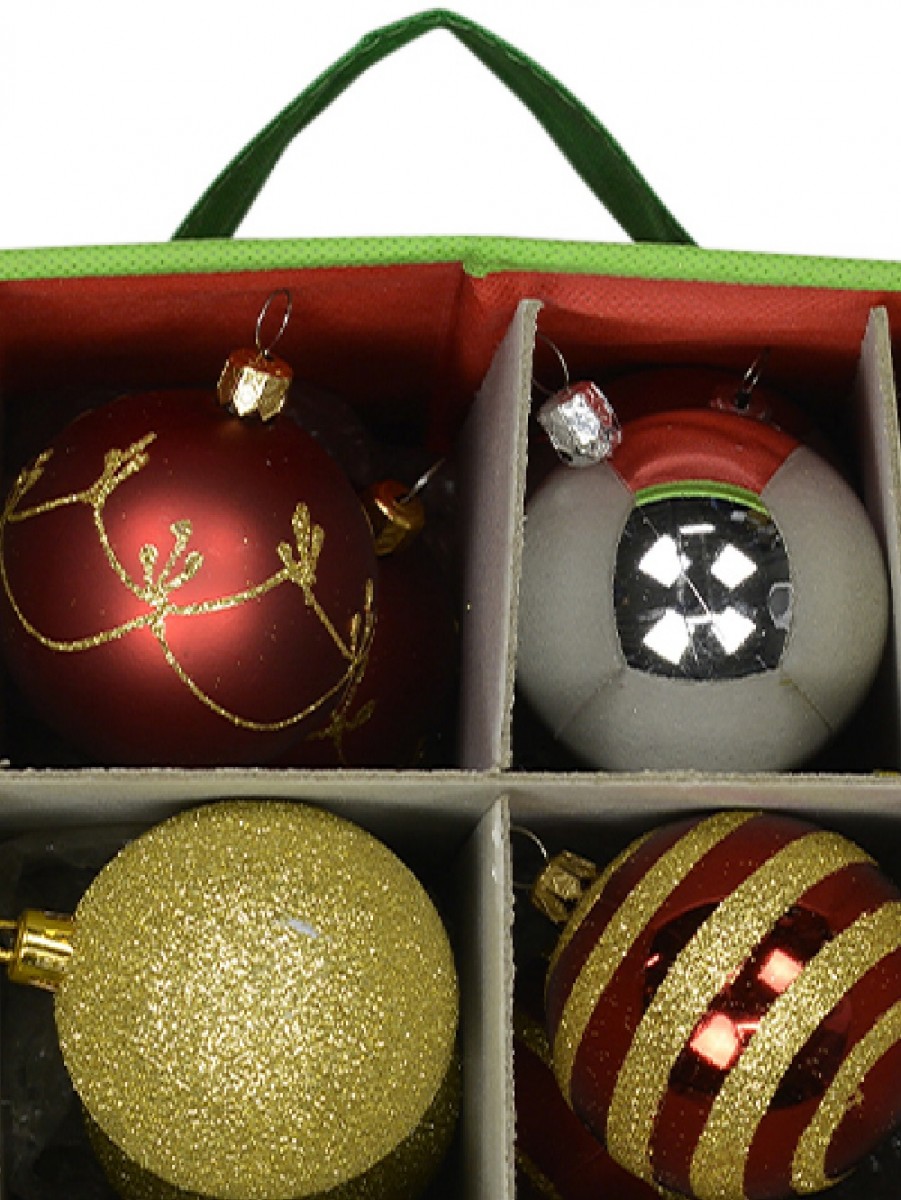 Bauble & Christmas Decorations Storage Box Fits Up To 80 X 60mm Baubles Christmas