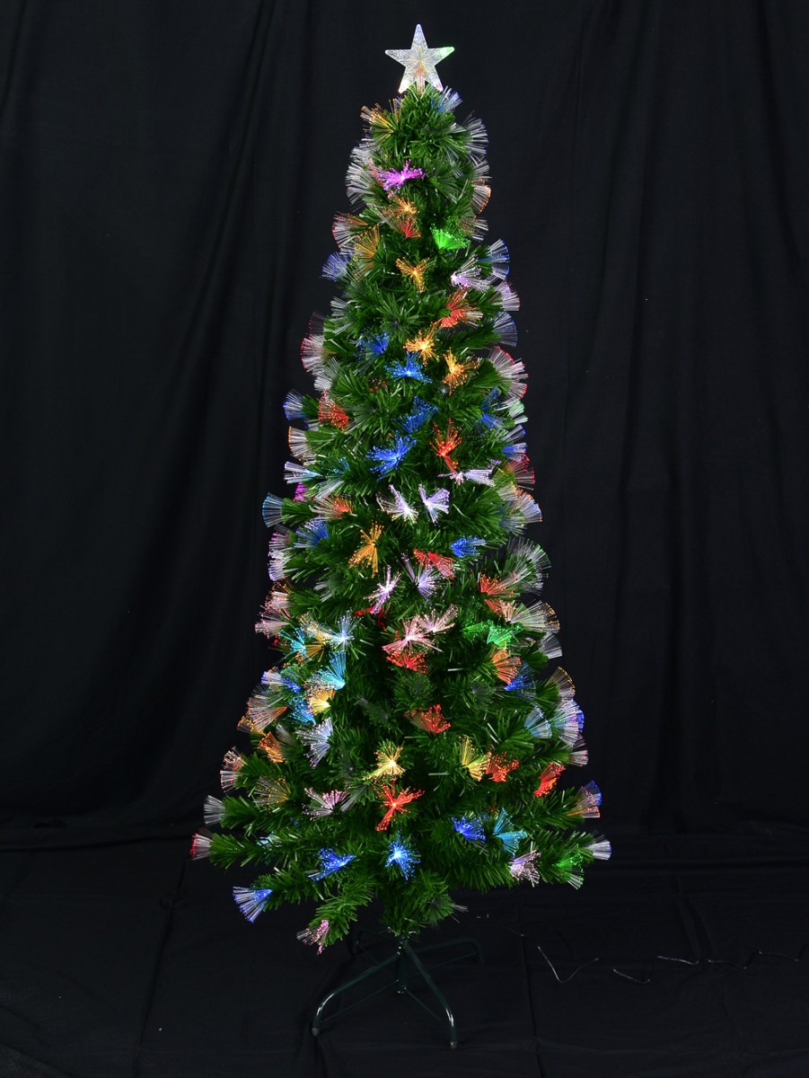 Fibre Optic Christmas Tree With Colour Changing Led Star 1 8m Product Archive Buy Online From The Christmas Warehouse