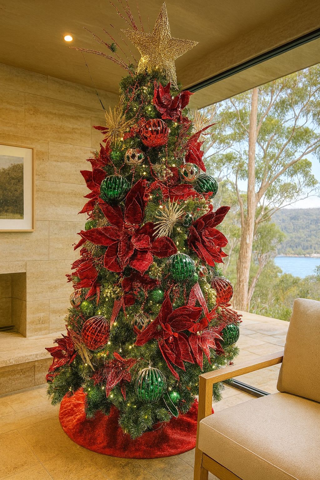 Traditional Decorated Tree