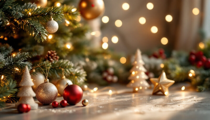 Trinkets & Pieces for Glittering Christmas Decorations