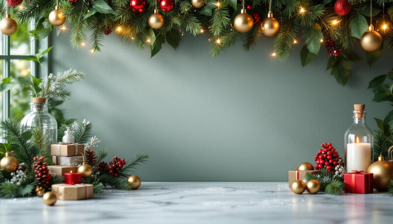 Making Christmas Wreaths and Garlands