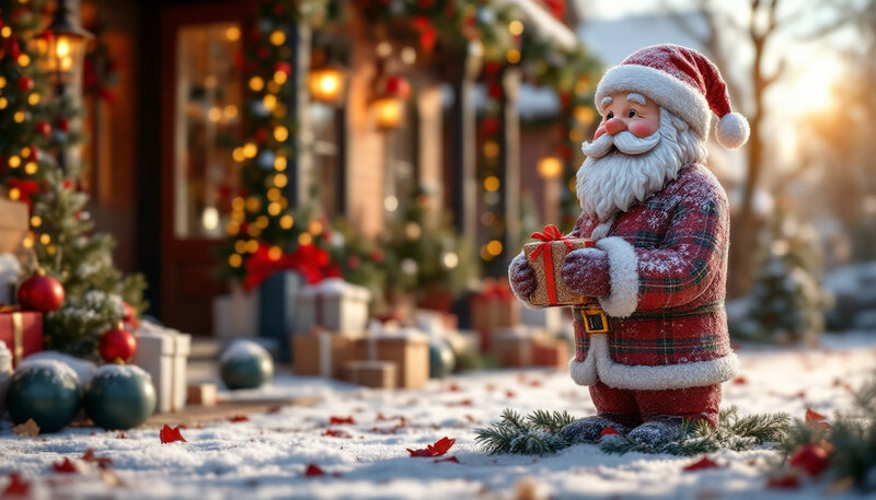 Christmas Decorations & Statues for Your Front Lawn