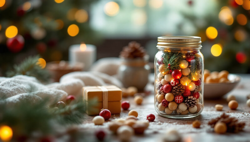 Christmas Gifts in a Jar