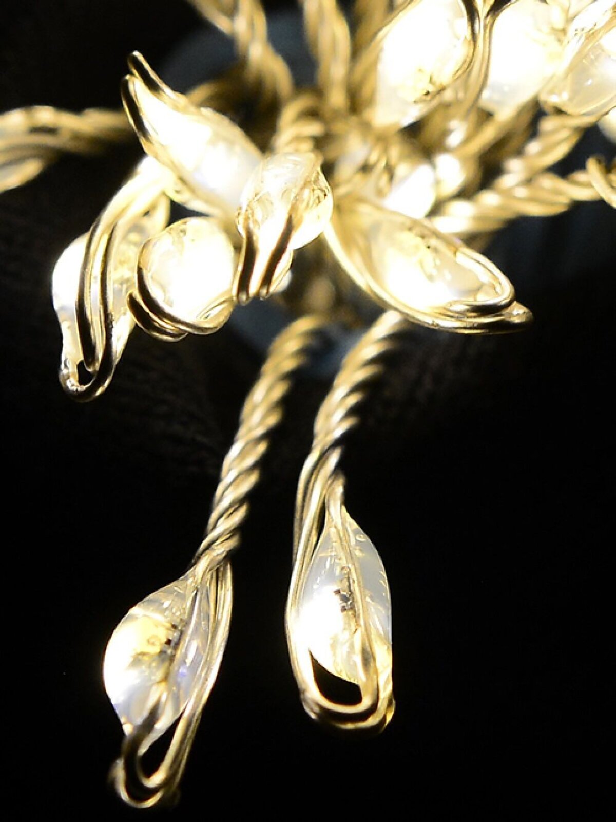 100 Warm White LED Mini Bulb USB Fairy Lights - 2.5m — image 2