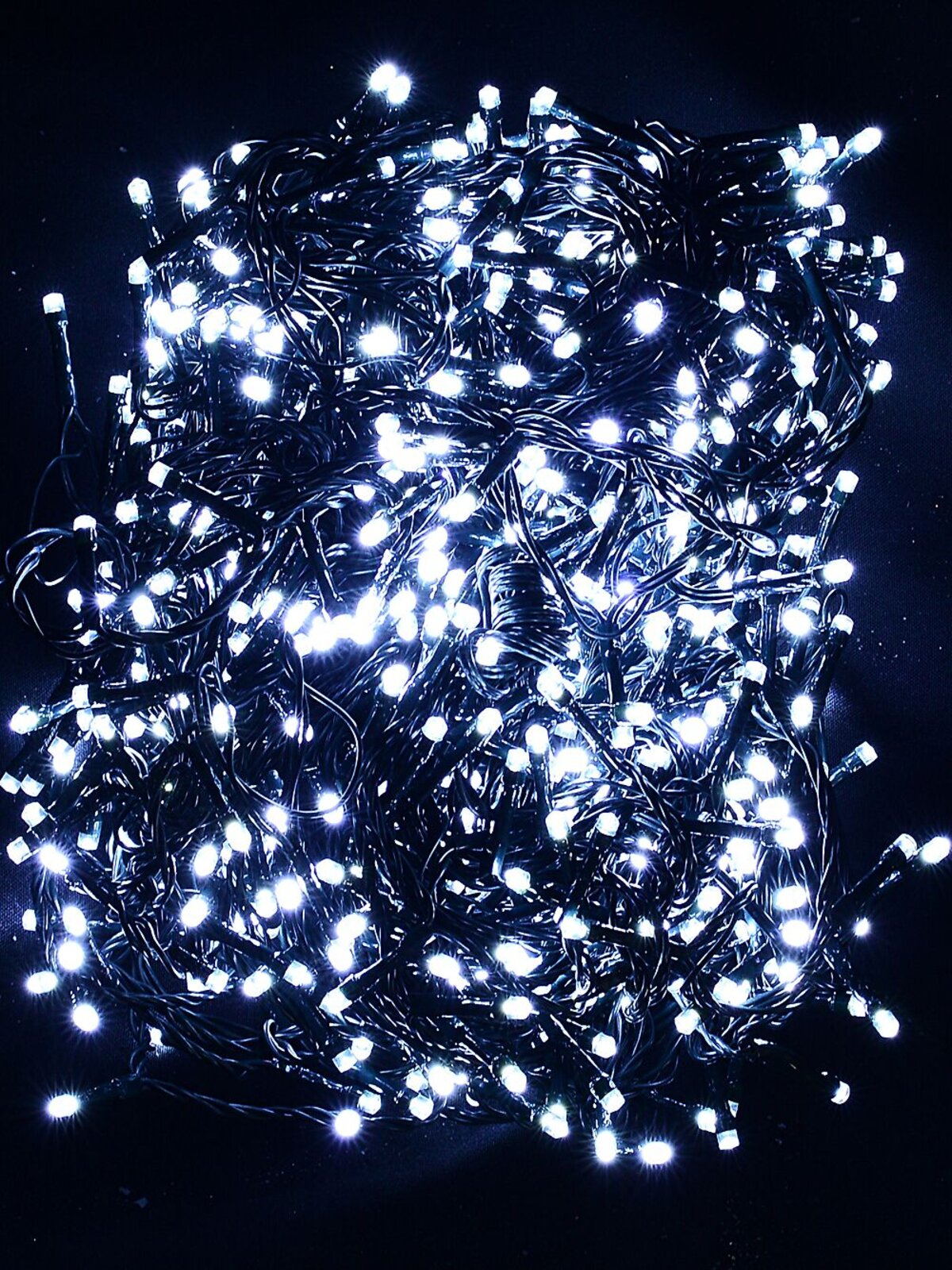 1000 Cool White LED String Fairy Lights 8 Function With Timer | 50m — image 3