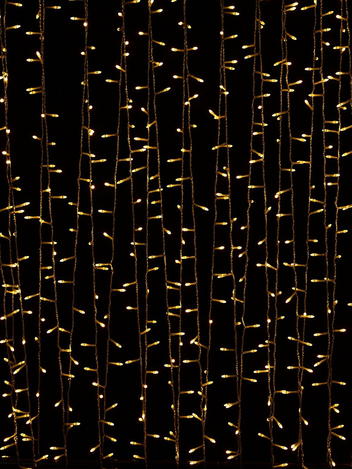 1000 Warm White LED Bullet Bulb Christmas Fairy String Lights - 50m — image 2