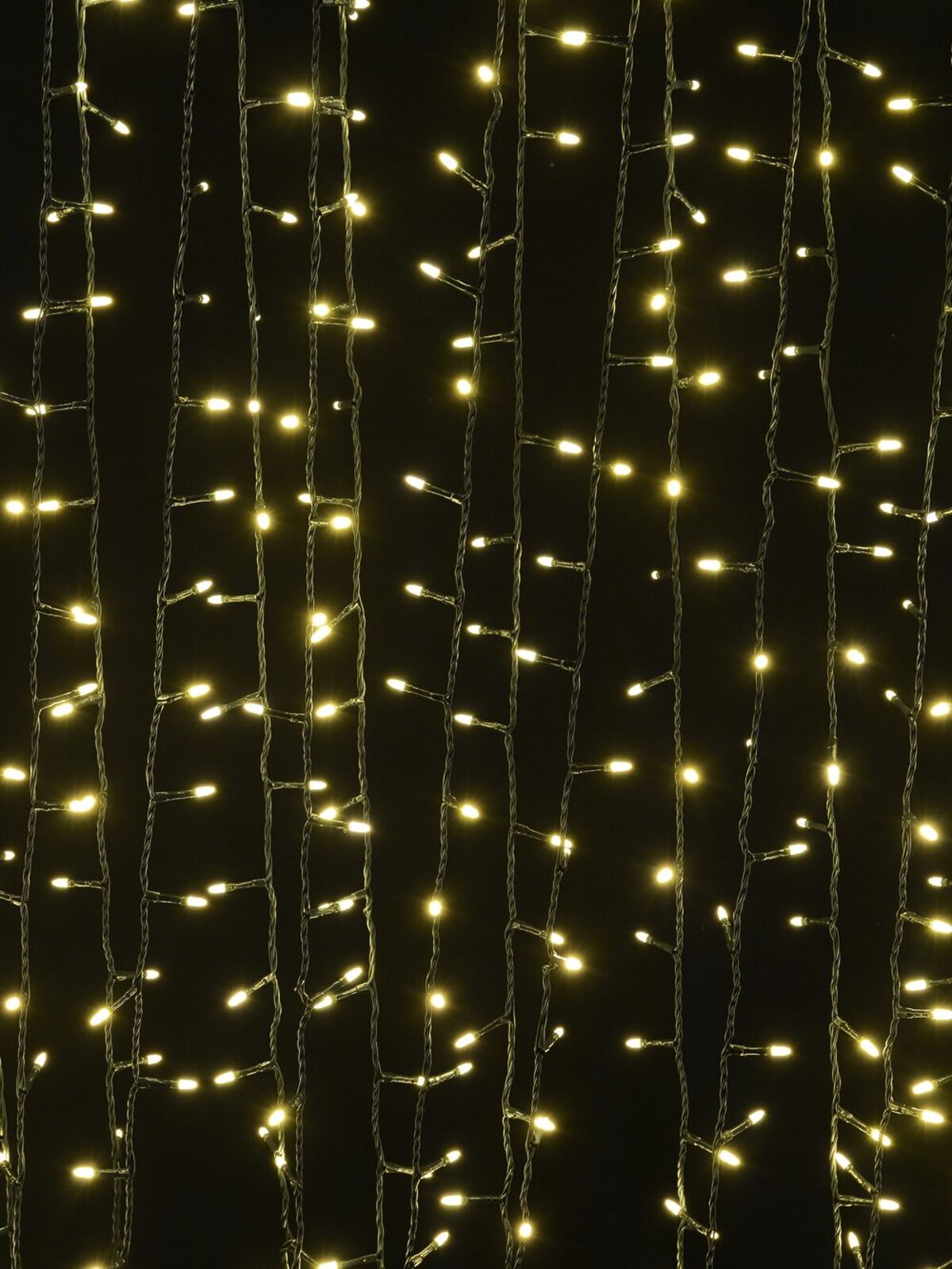 1000 Warm White LED Bullet Bulb String Lights - 50m