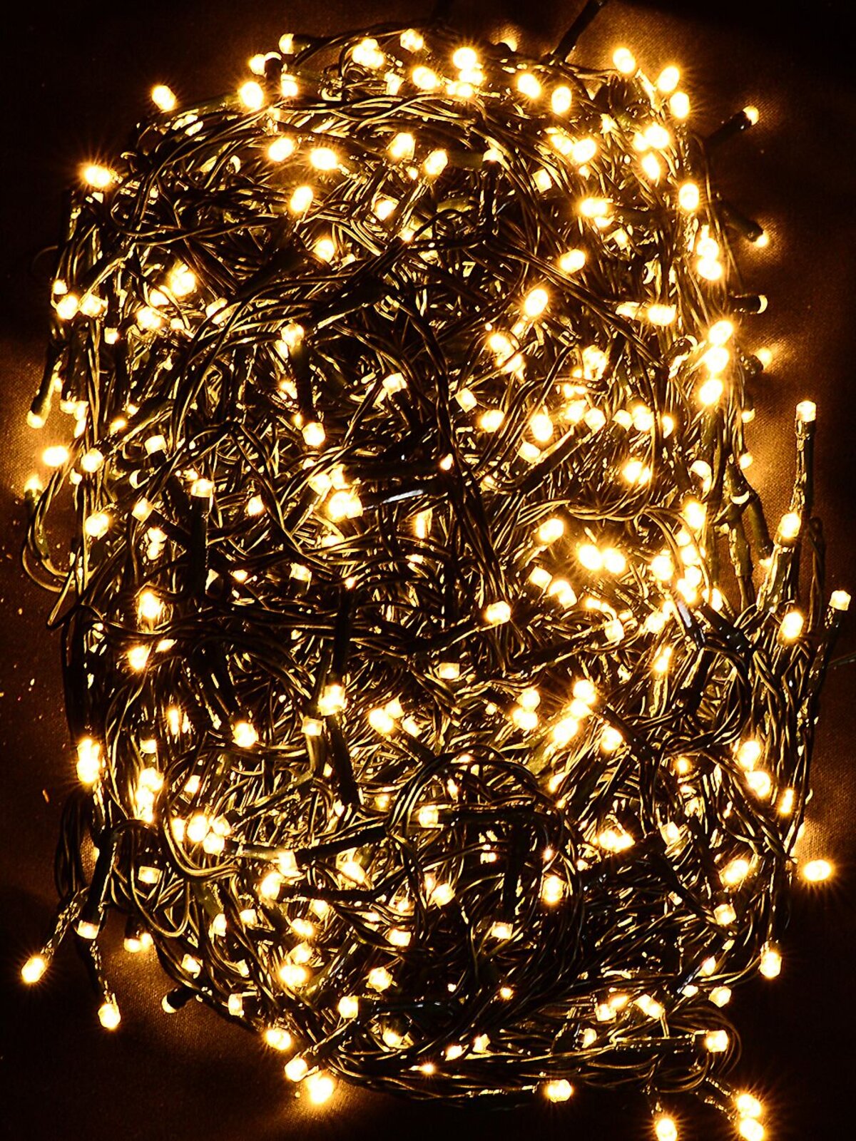 1000 Warm White LED String Fairy Lights 8 Function With Timer | 50m — image 3