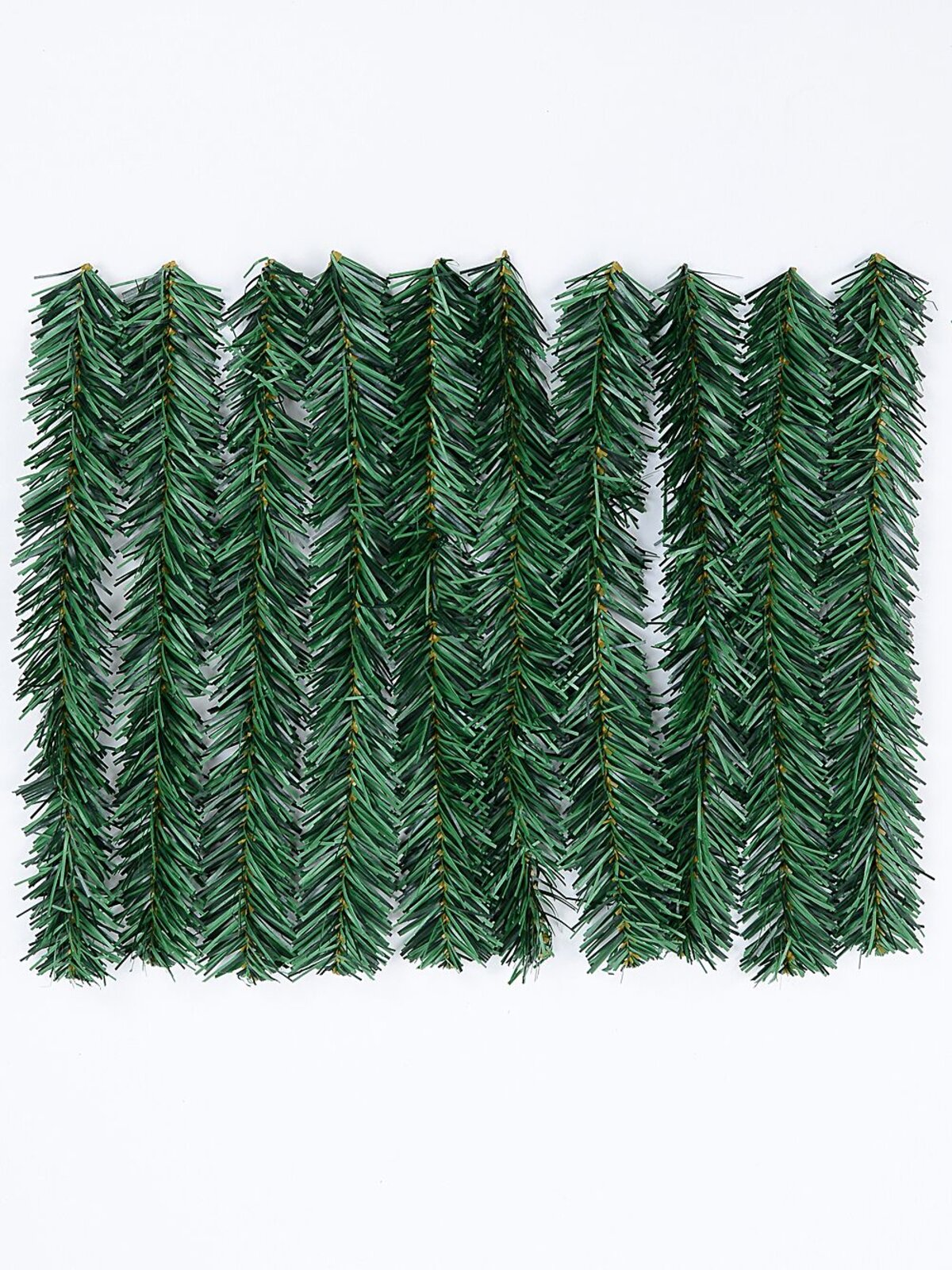 10x Green Reusable Pine Garland & Tree Twist Ties | 30cm — image 3