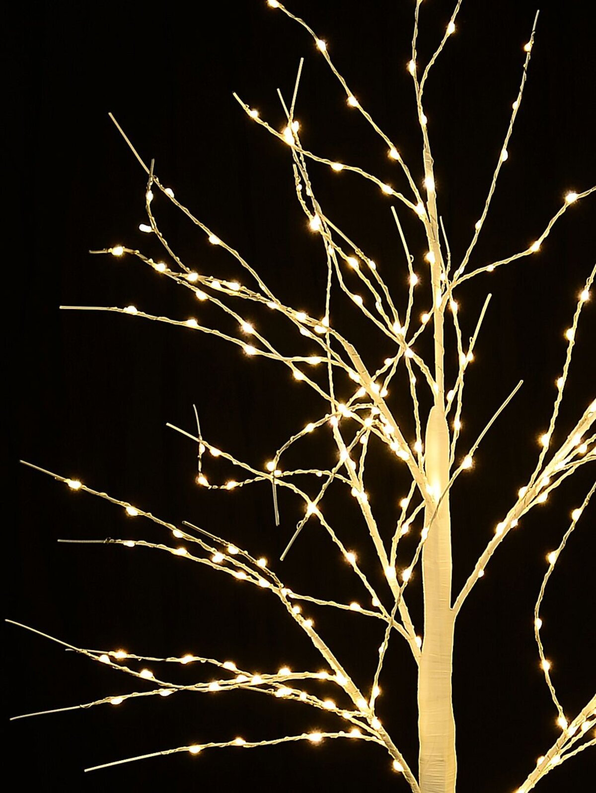 1.2m Neutral White LED White Branch Outdoor Birch Tree — image 6