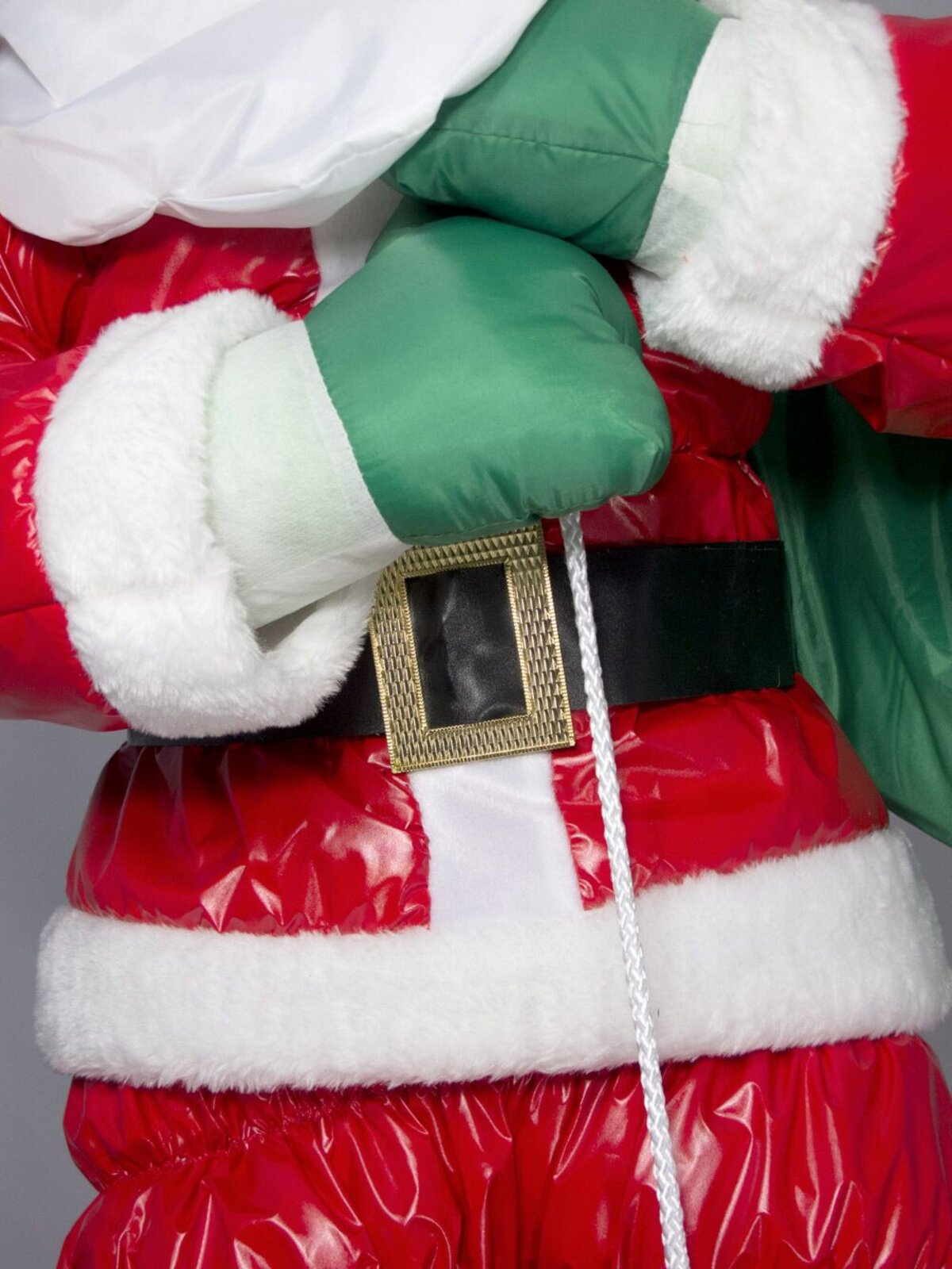 1.2m Padded Nylon Santa Climbing Rope With Sack Outdoor Decoration — image 4