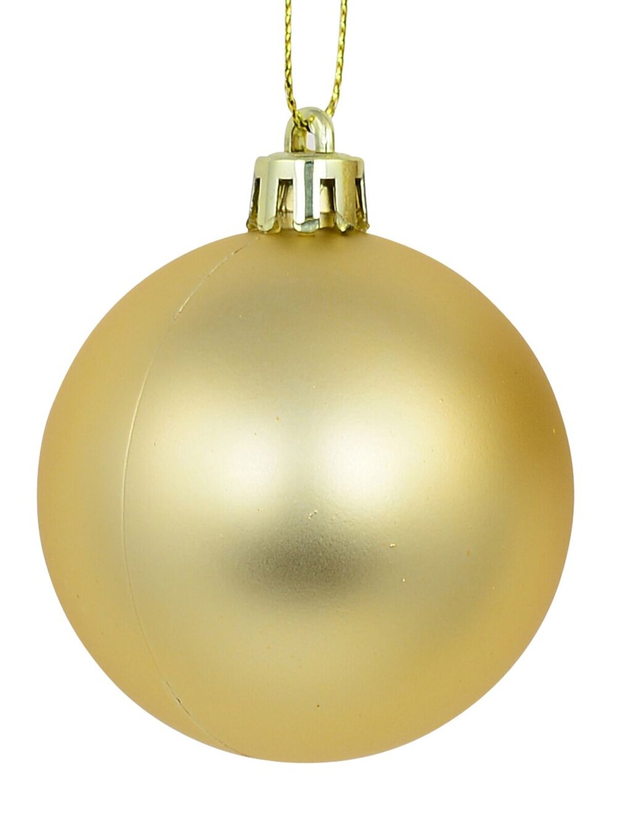 12x Timeless Gold & Light Gold Essential Mixed Finish Ball Bauble | 60mm — image 5