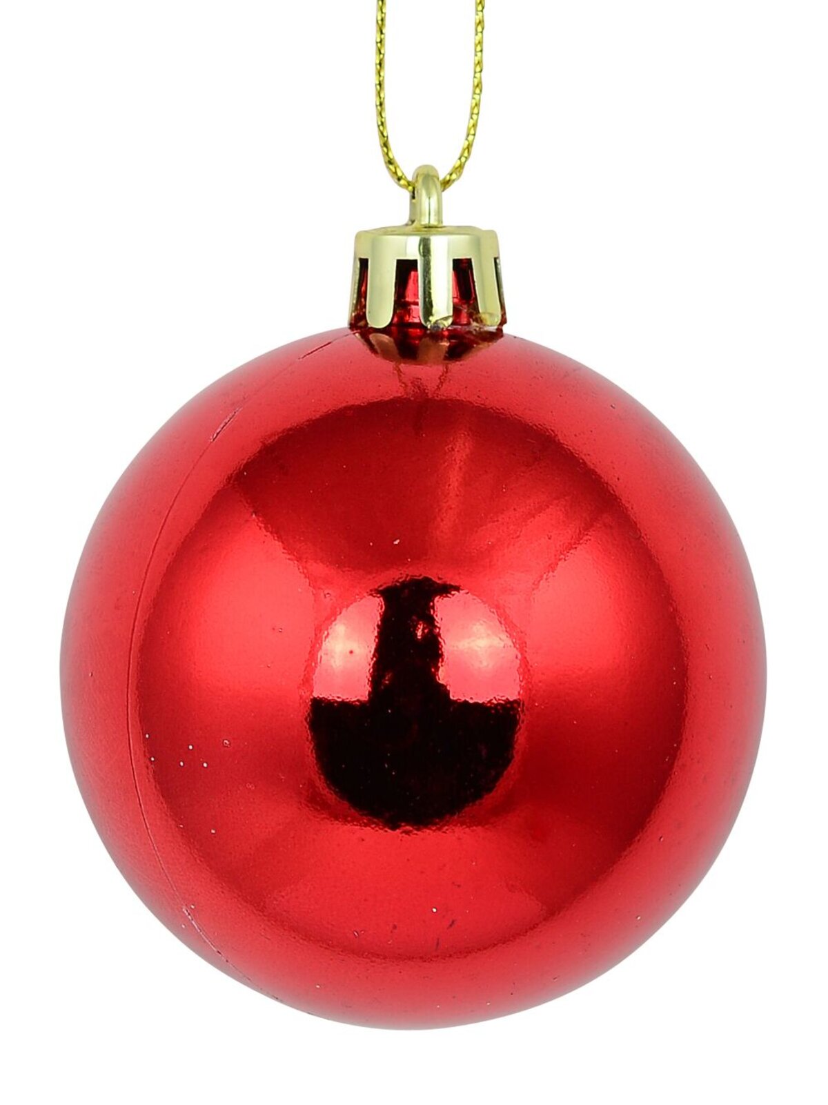12x Timeless Red & Gold Essential Mixed Finish Baubles | 60mm — image 7