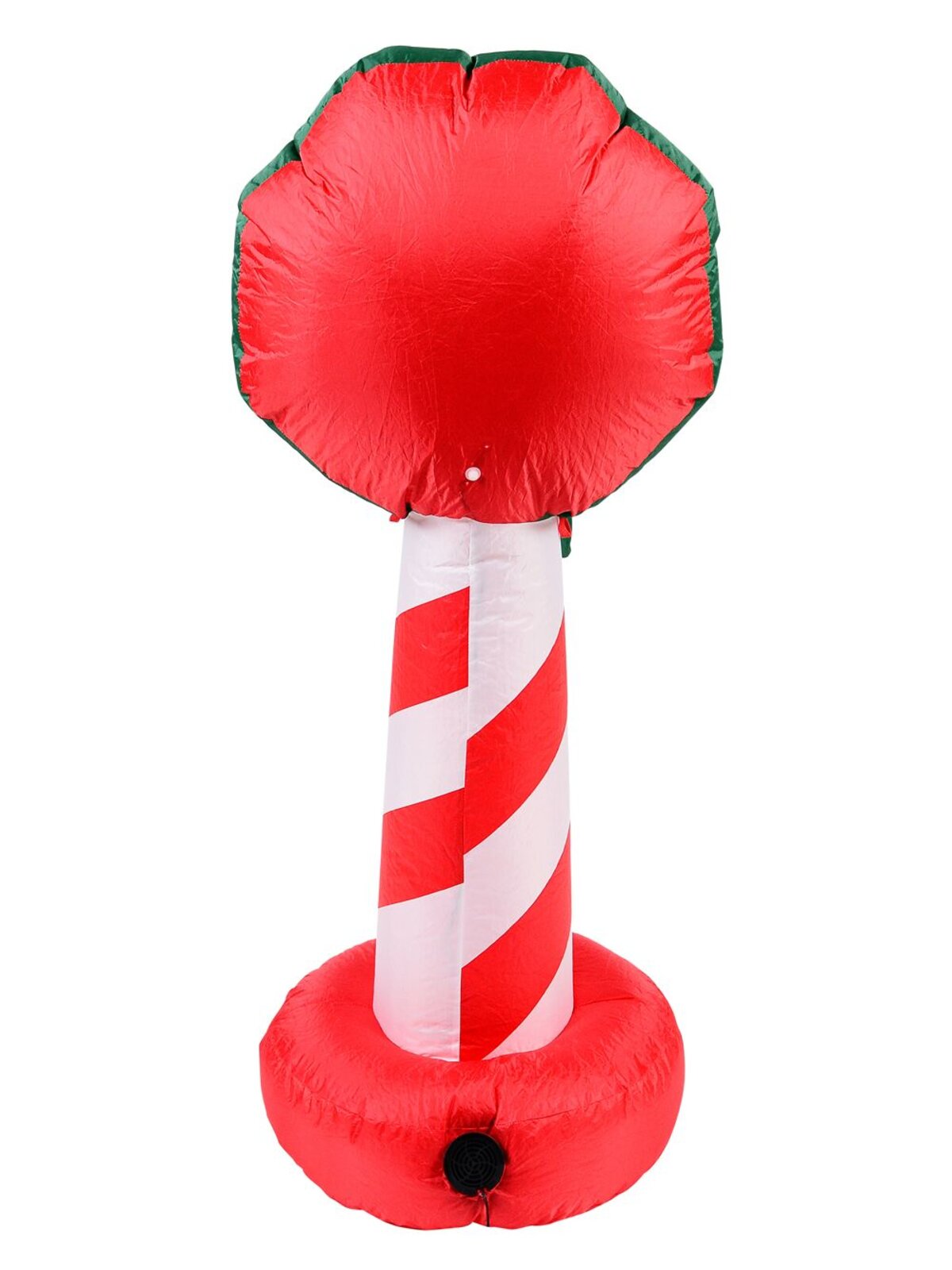 1.3m Santa Stop Here! Sign With Bow Illuminated Christmas Inflatable — image 4
