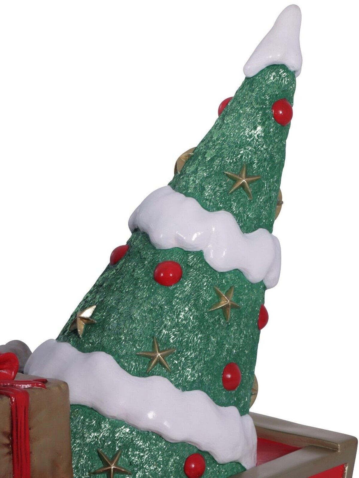 1.3m Santa's Sled Fully Loaded With Gifts Life Size Resin Ornament — image 7