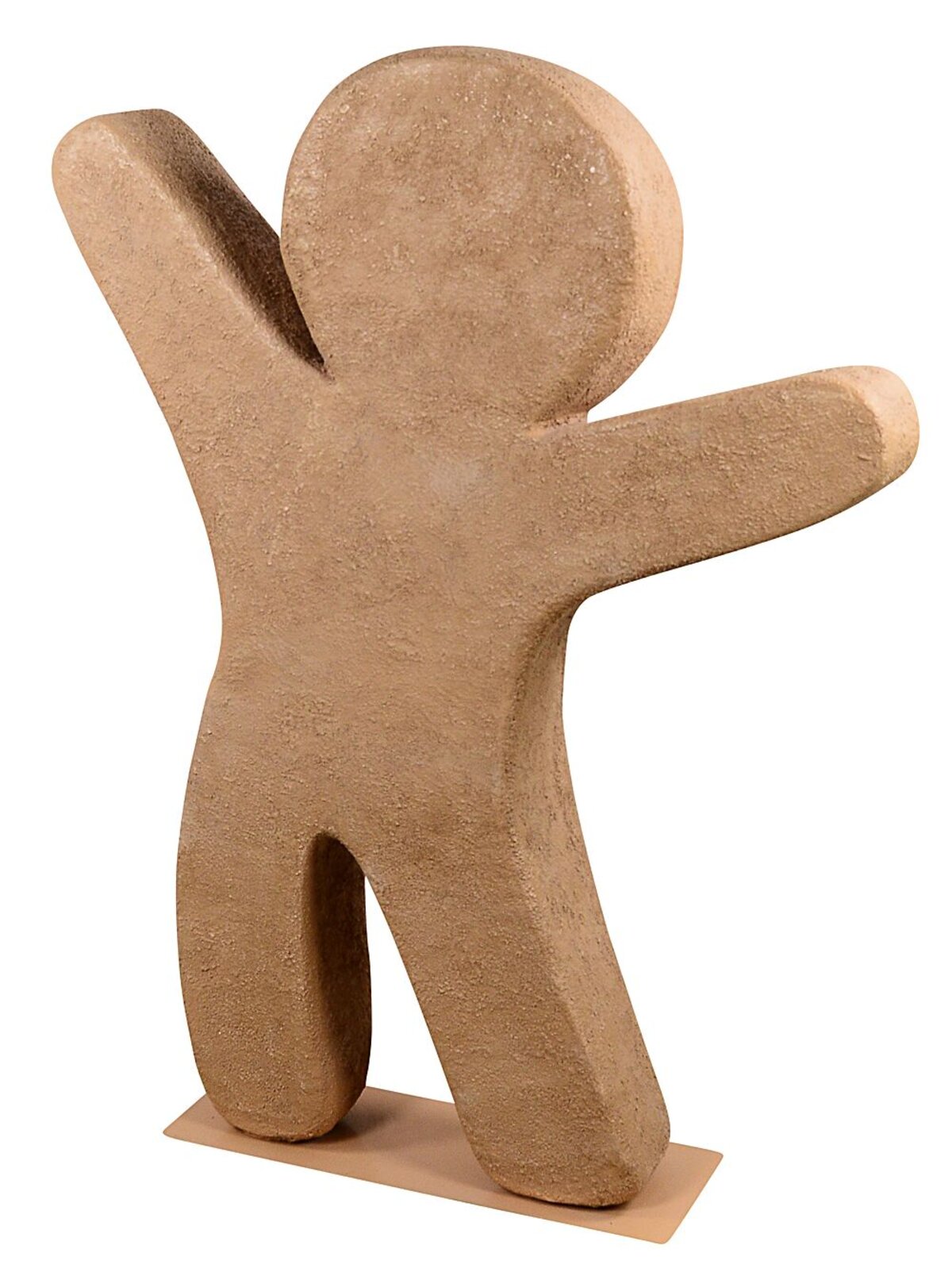 1.4m Cheery Gingerbread Man Life Size Resin Christmas Ornament — image 4