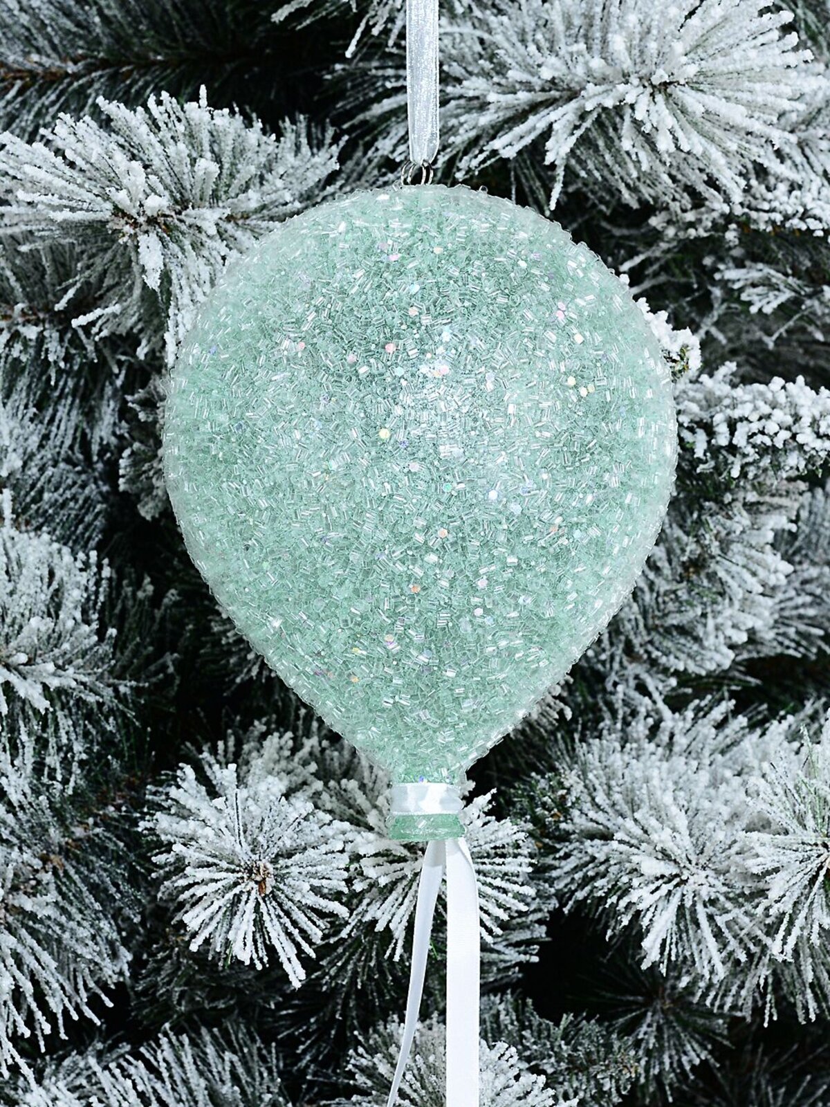 Pastel Green Sugar Balloon Whimsical Large Display Ornament | 15cm — image 2