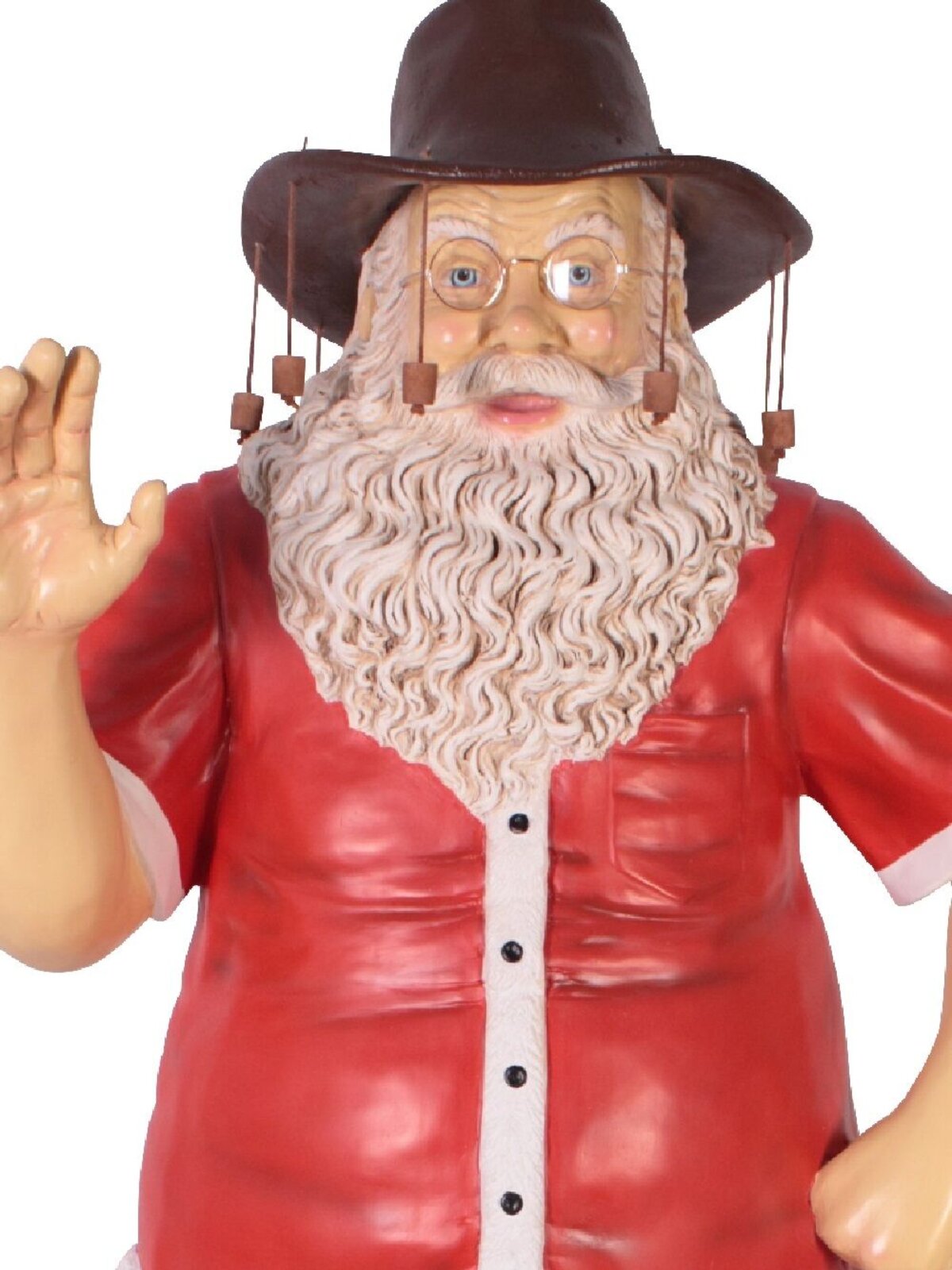 1.7m Fair Dinkum Aussie Swagman Life Size Resin Ornament — image 3