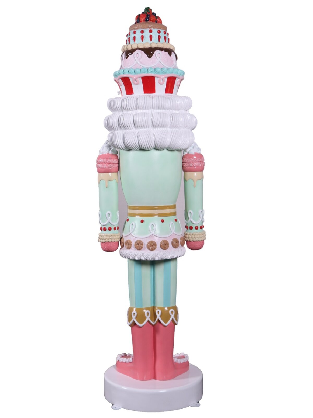 1.8m La Patissier Sweet Nutcracker Life Size Resin Christmas Ornament — image 4