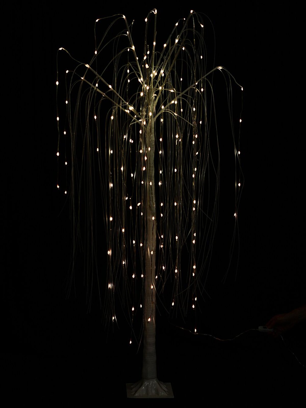1.8m Multi Colour Digital LED Weeping Willow Outdoor Christmas Tree — image 3