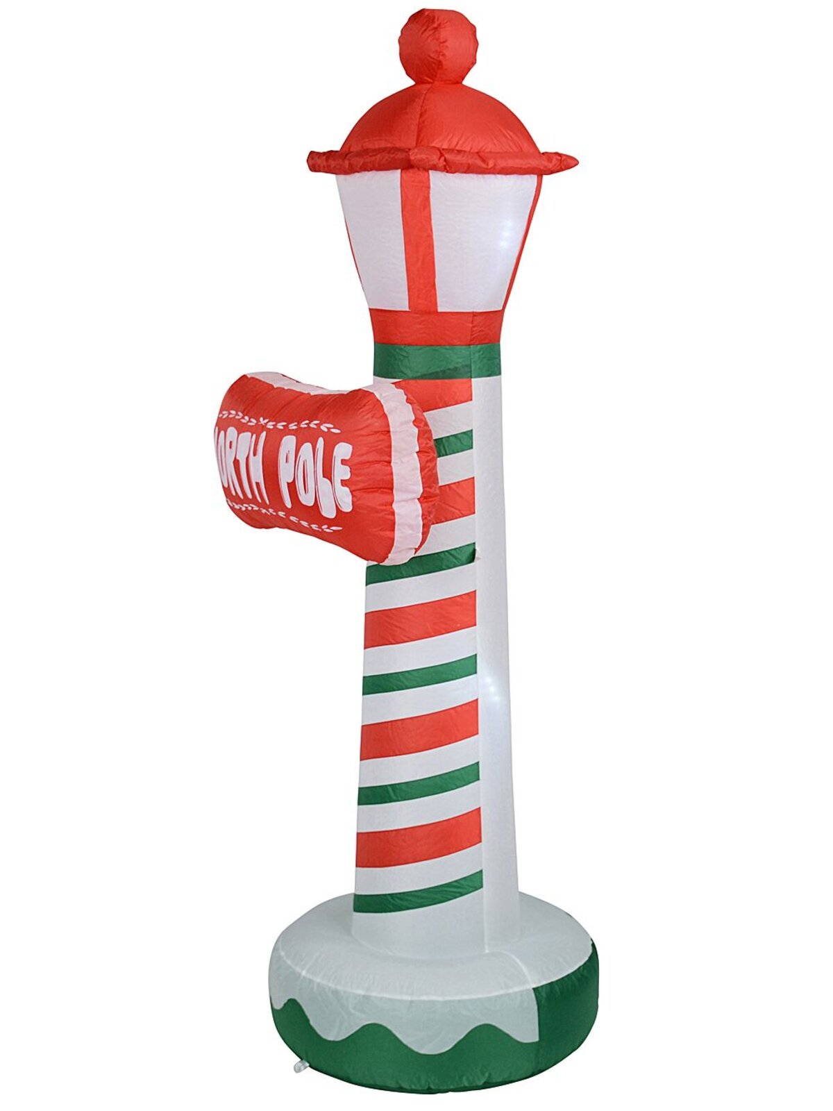 1.8m North Pole Street Lamp Illuminated Christmas Inflatable — image 6