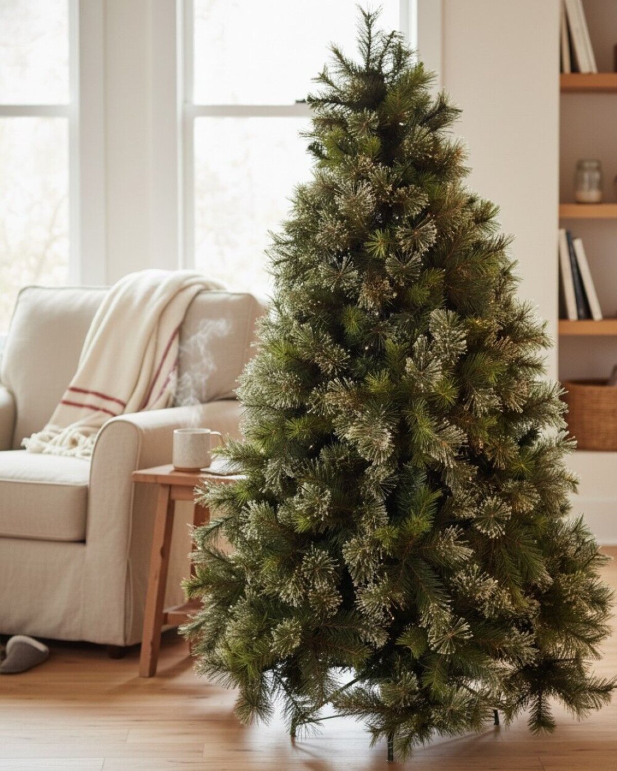 1.8m Stratford Mixed Needle Christmas Tree | 1129 Tips & Hinged Branches — image 4