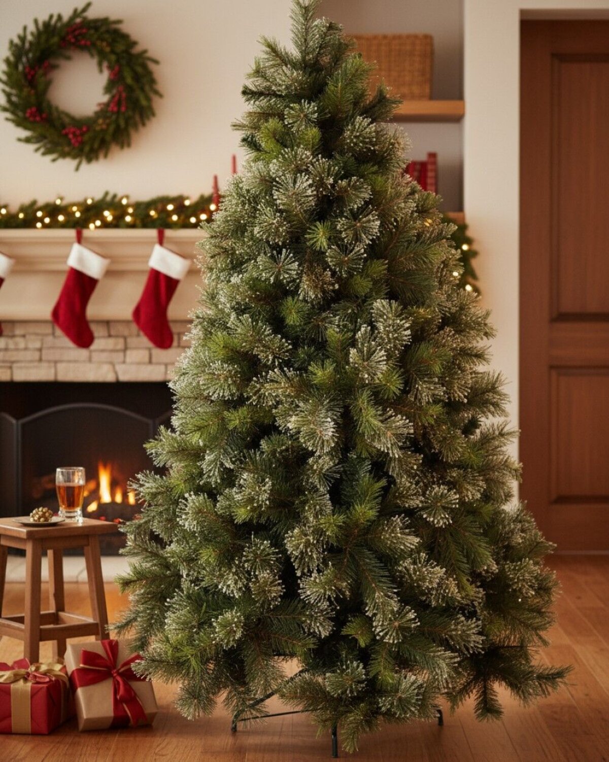 1.8m Stratford Mixed Needle Christmas Tree | 1129 Tips & Hinged Branches — image 2