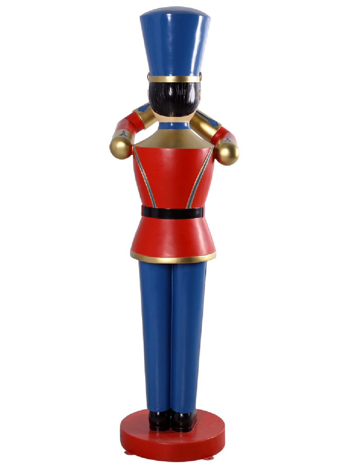 1.8m Tin Soldier & Coach Horn Life Size Resin Ornament — image 5