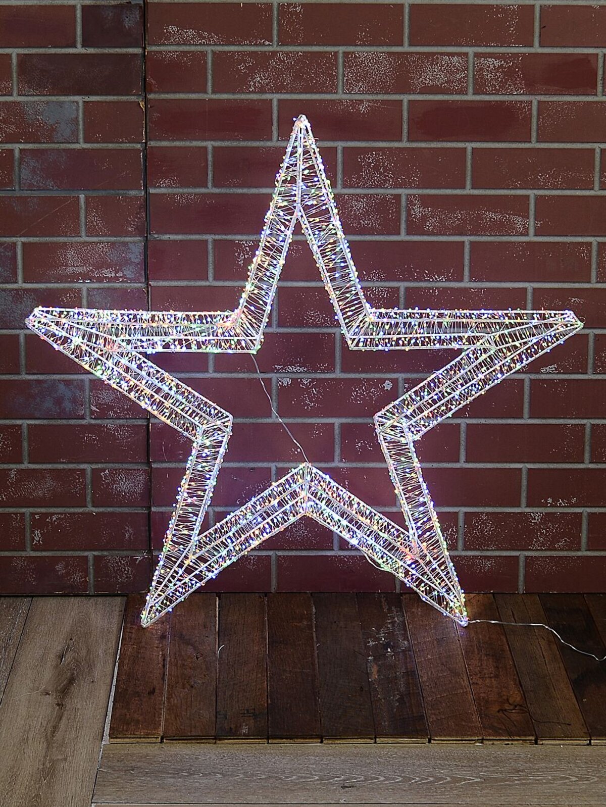 1m Multi Colour LED Lucid Christmas Star Light Display — image 6