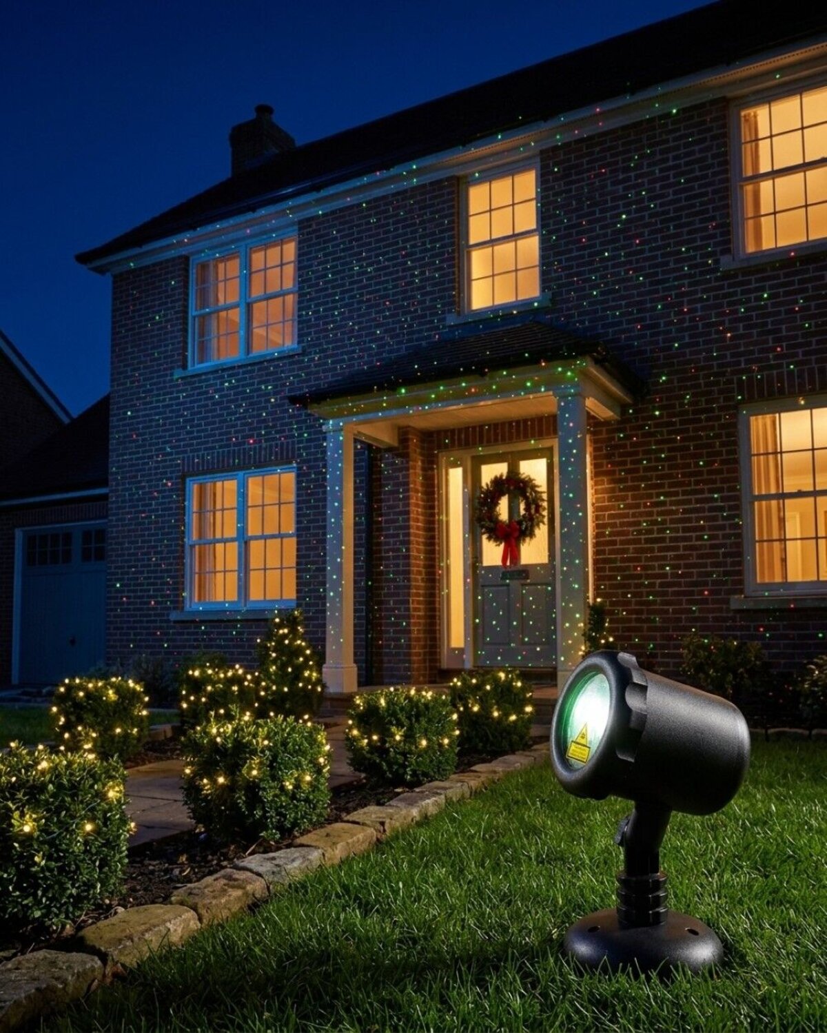 Red, Green & Blue Dot Multi Pattern LED Firefly Garden Laser Light | 17m x 17m — image 4