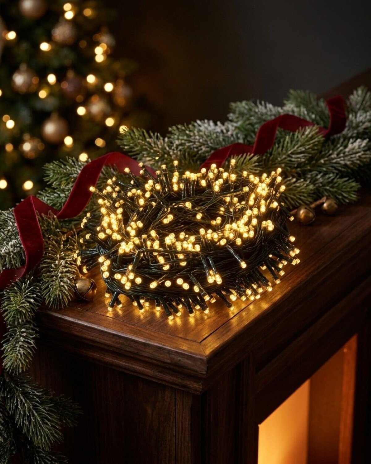 500 Warm White LED WiFi Smart App String Fairy Lights 8 Function | 25m — image 2