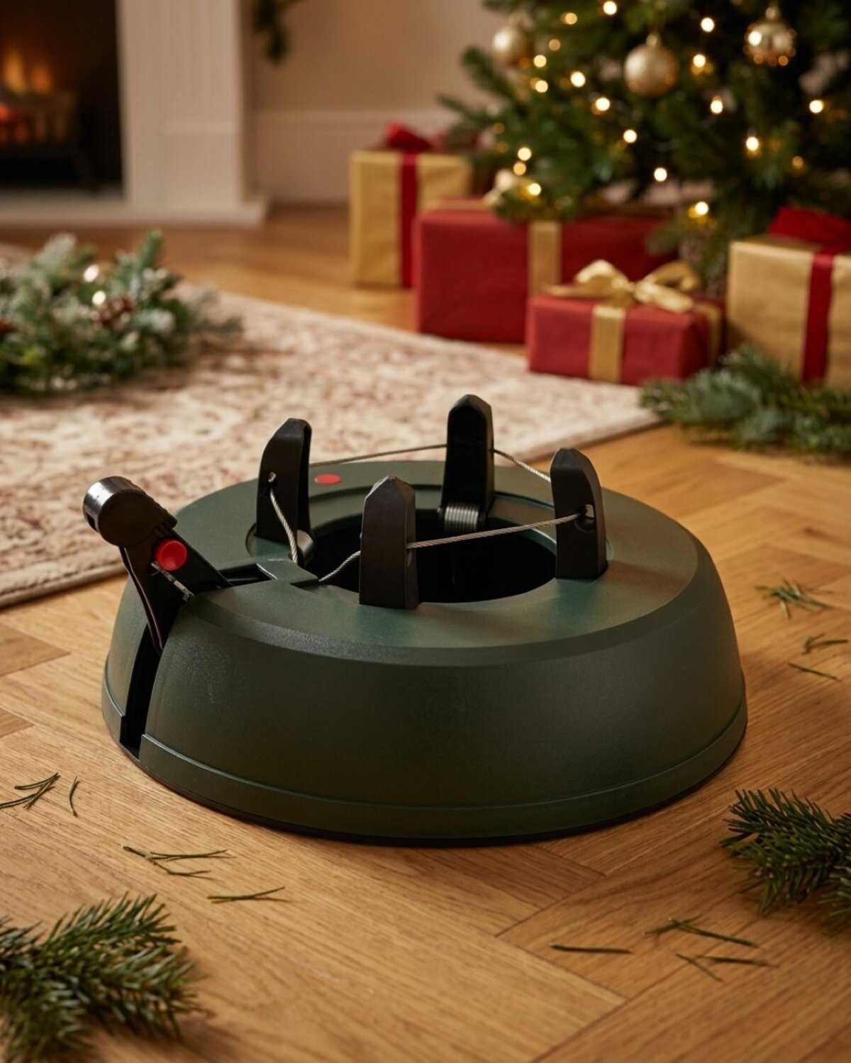Pedal Operated Real Christmas Tree Stand 3.1L | For Live Trees Up To 2.2m — image 2