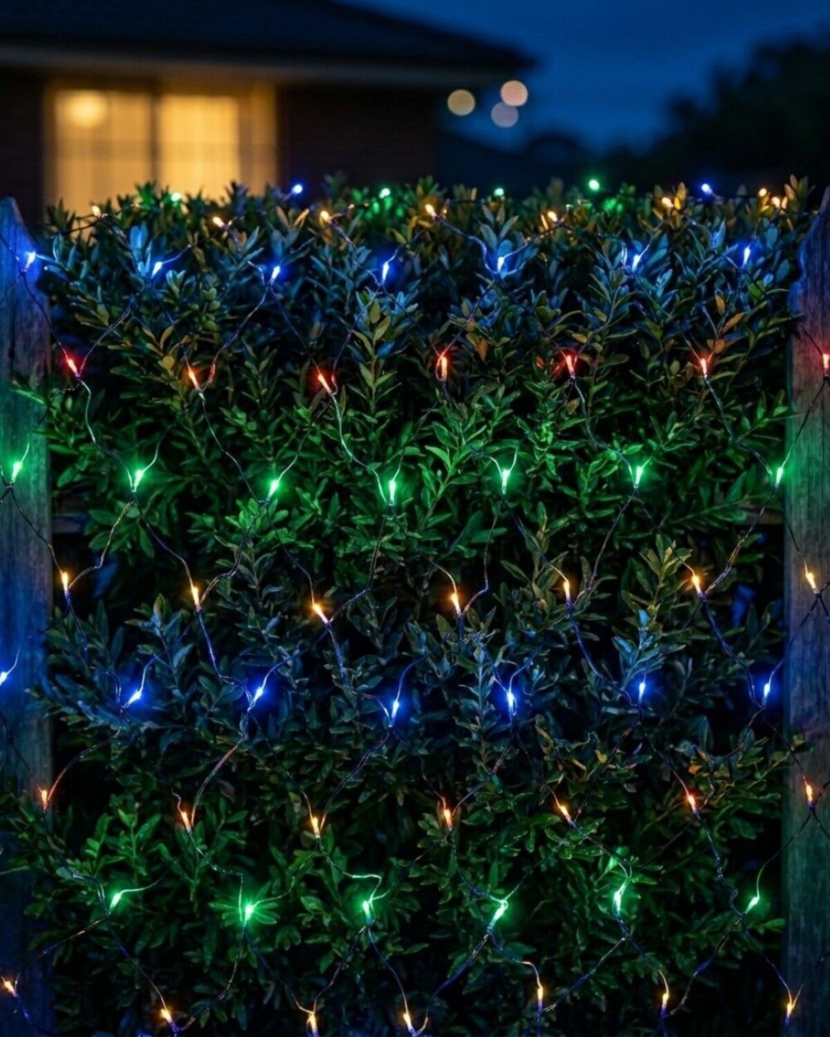 180 Multi Colour LED Net Lights 8 Function With Memory Hold | 1.8m x 1.8m — image 2