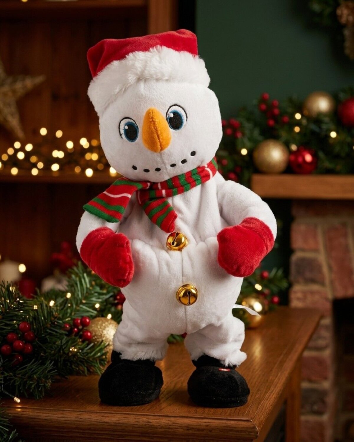 Animated Singing & Dancing Shake Your Groove Thing Disco Snowman | 38cm — image 3