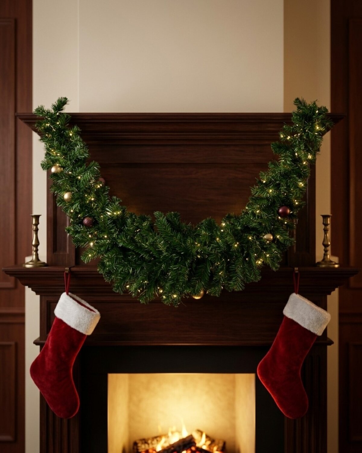 3m Thick Tip Balsam Fir Christmas Swag | 320 Tips — image 4