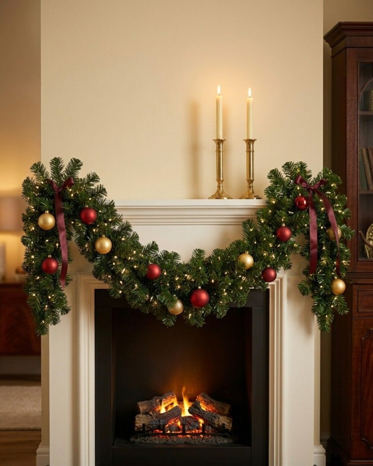 3m Thick Tip Balsam Fir Christmas Swag | 245 Tips — image 4