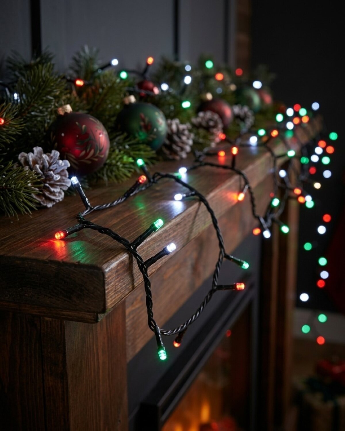 1000 Multi Christmas Colour LED String Fairy Lights 8 Function With Timer | 50m — image 4