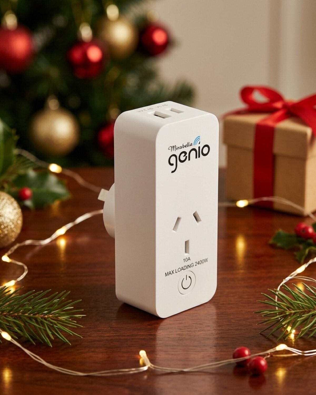 Smart Mirabella Genio WiFi Plug | Single Outlet Expansion USB-A & USB-C Ports — image 2