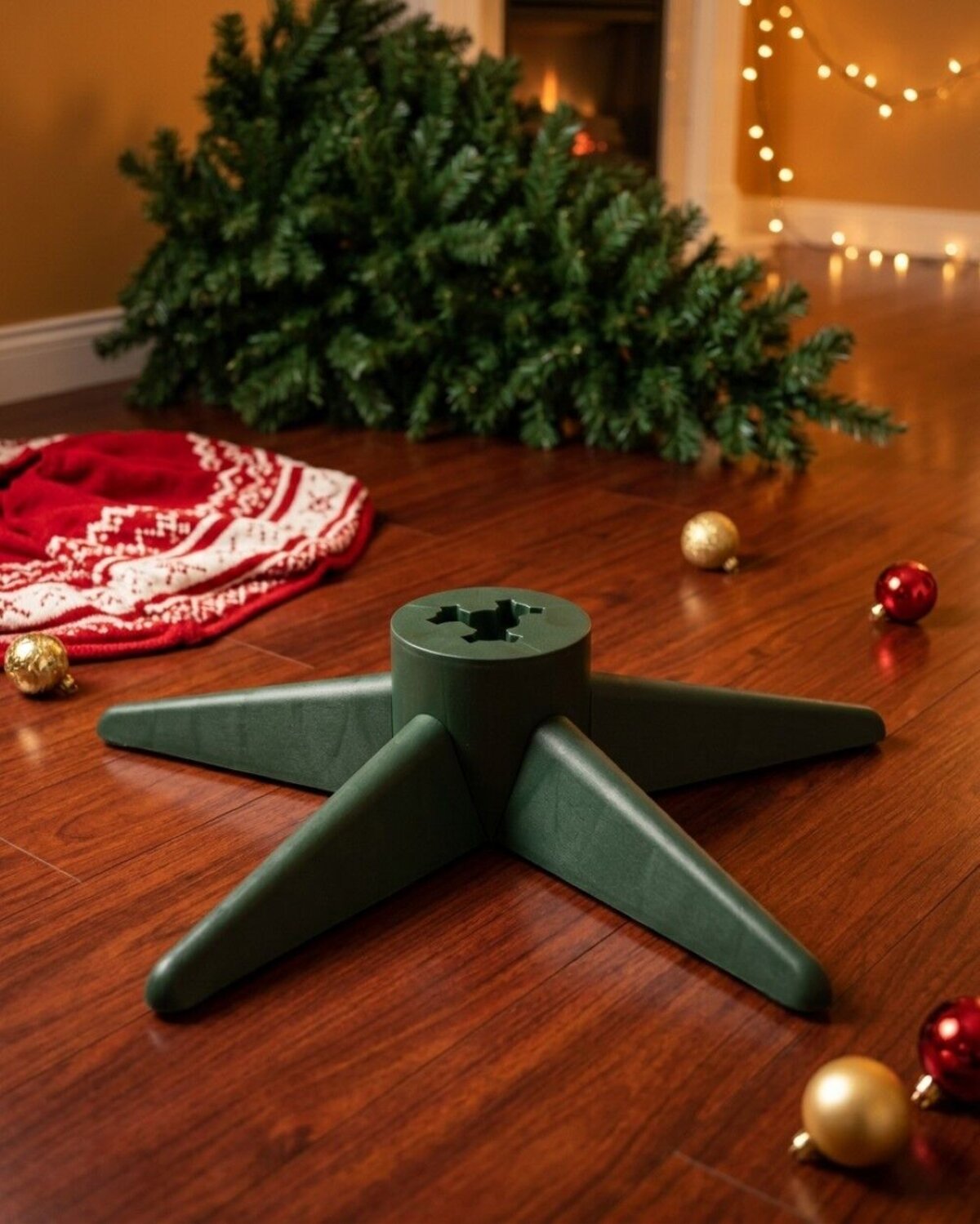 Artificial Christmas Tree Replacement Stand | Universal 5-Leg 19mm-32mm Pole — image 2