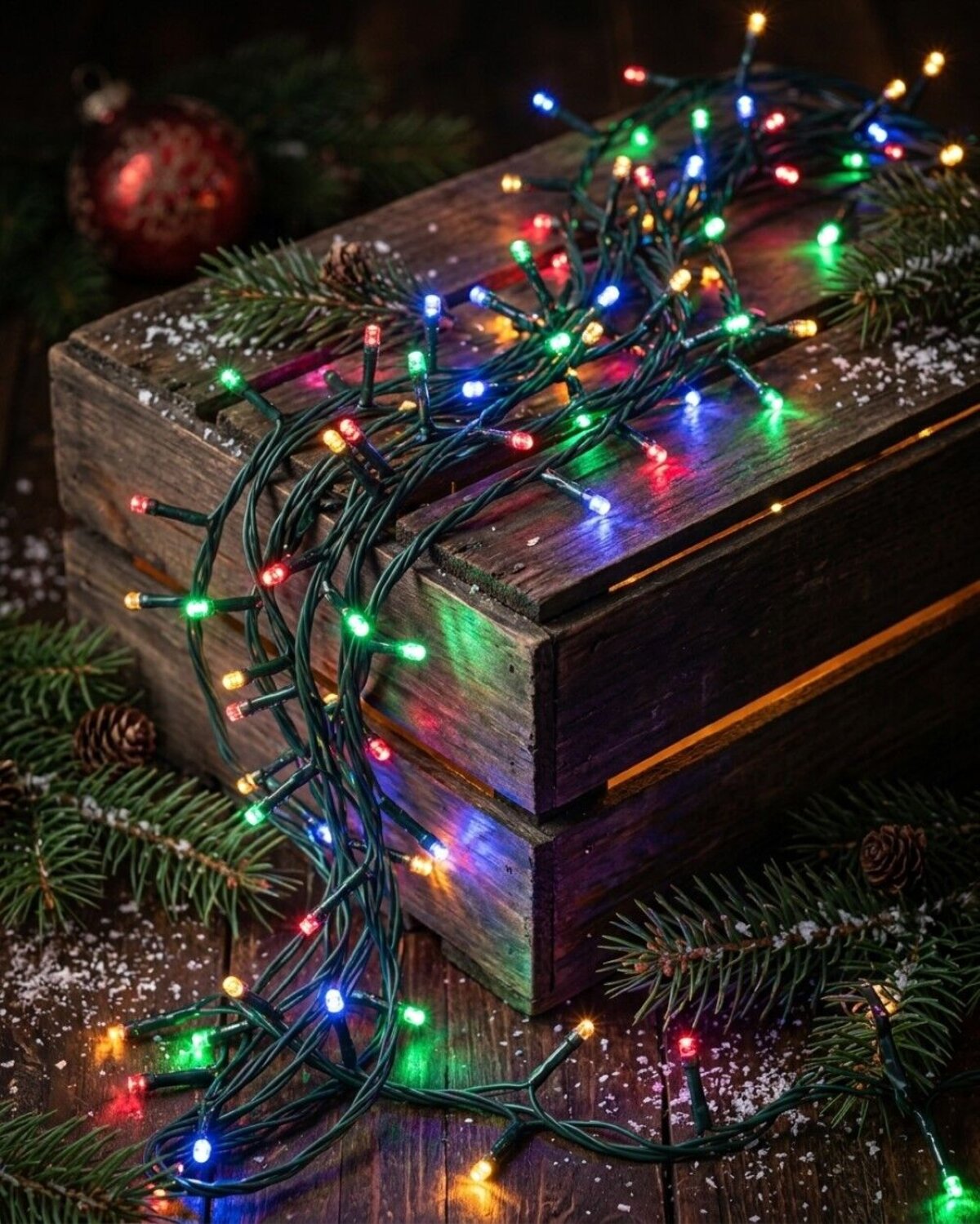 500 Multi Colour LED String Fairy Lights 8 Function With Timer | 25m — image 2