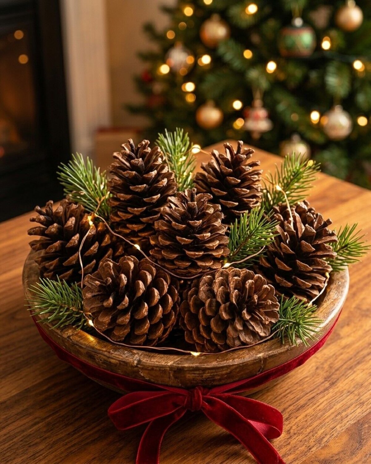 Natural Large Raw Pinus Pinecones | 250g — image 2