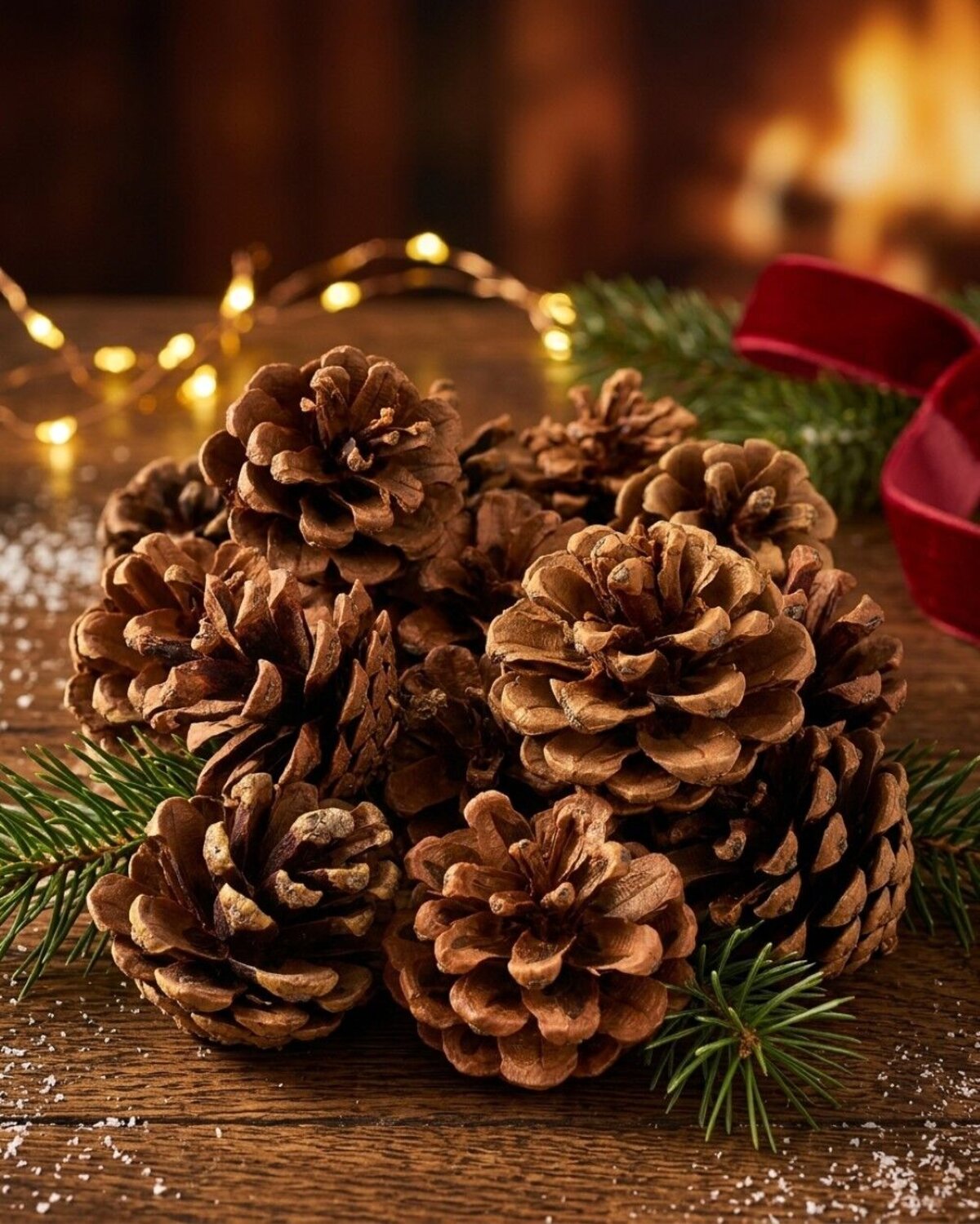 Natural Raw Jersey Pitch Pinecones | 150g — image 2