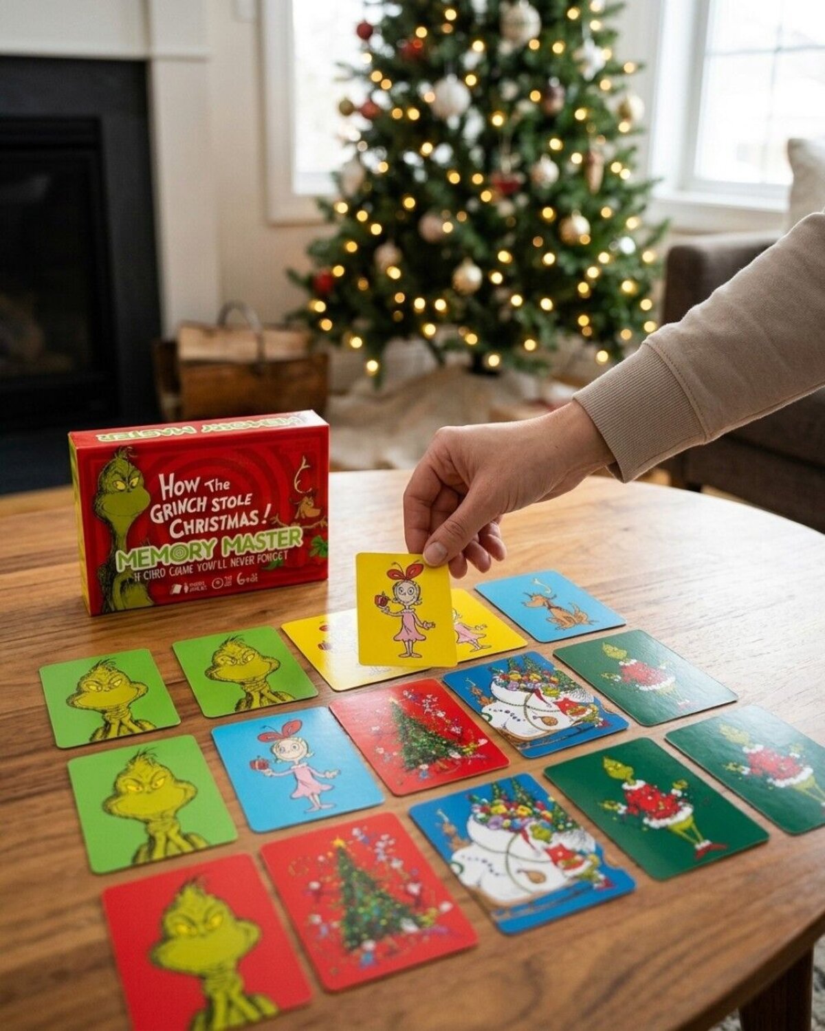 Dr. Seuss The Grinch Official Memory Master Card Game | 1-4 Players — image 2