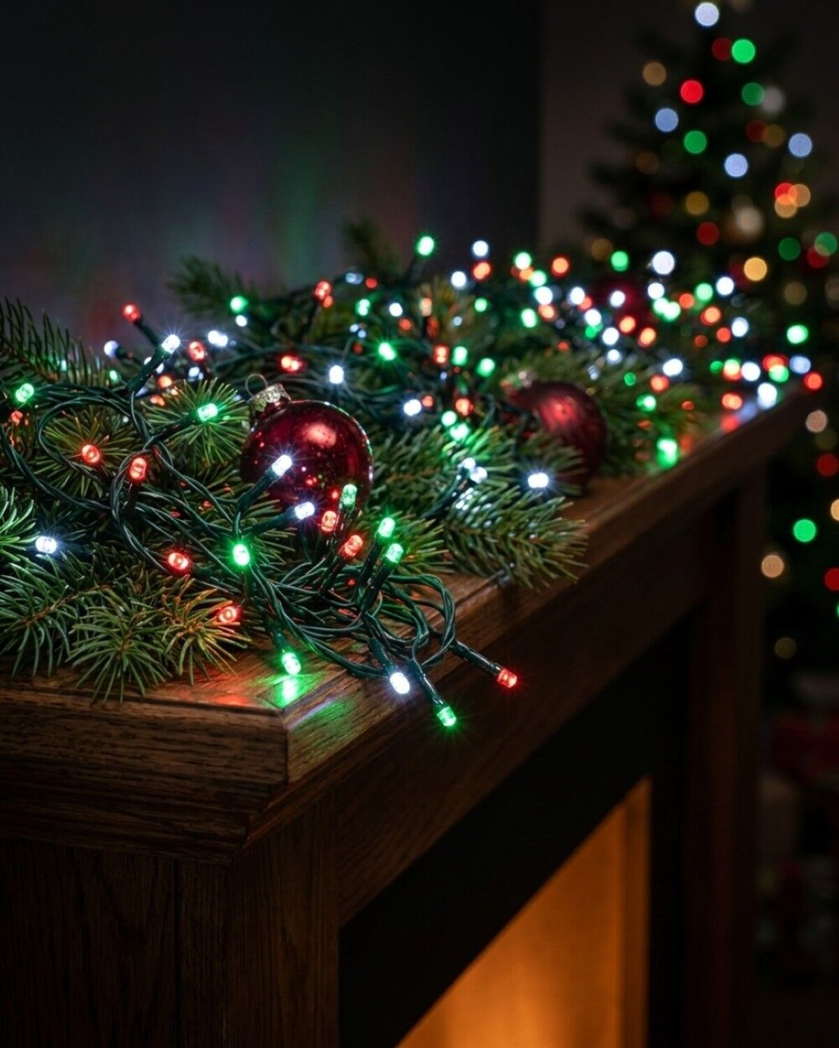 500 Multi Christmas Colour LED String Fairy Lights 8 Function With Timer | 25m — image 4