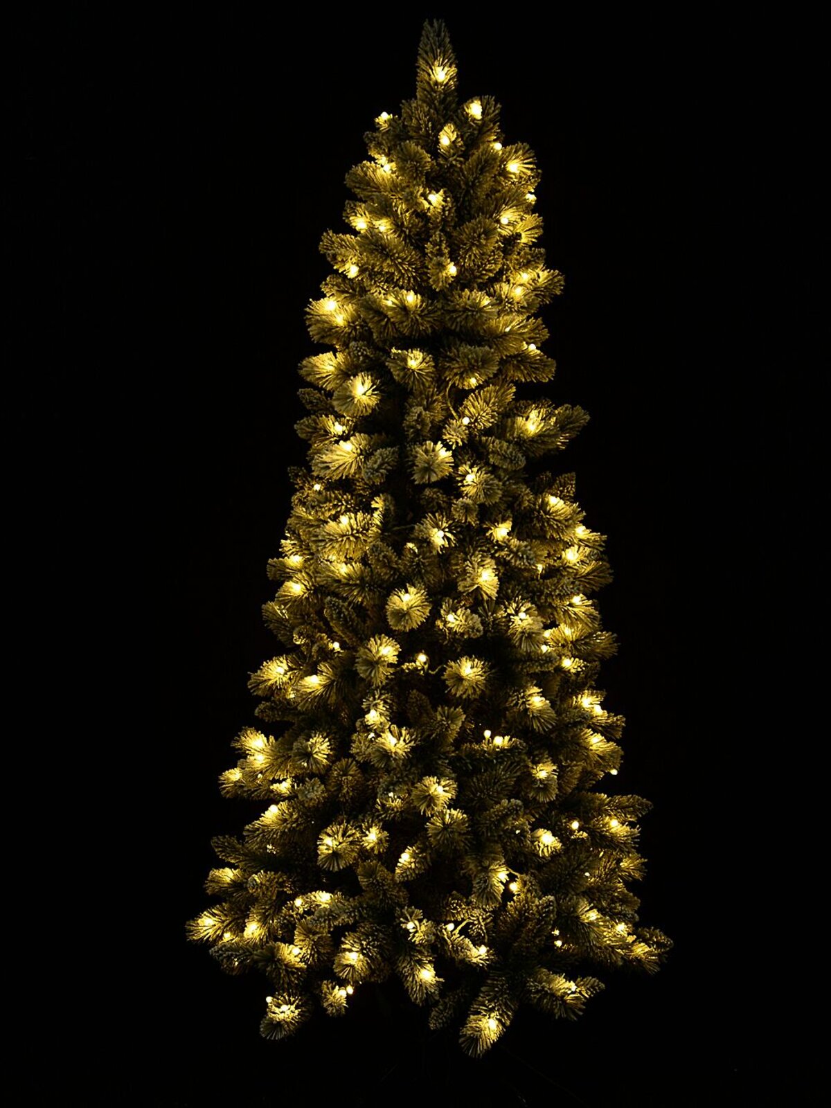 1.8m Ponoka Flocked Dual Colour LED Christmas Tree | 550 Tips & 250 Lights — image 6