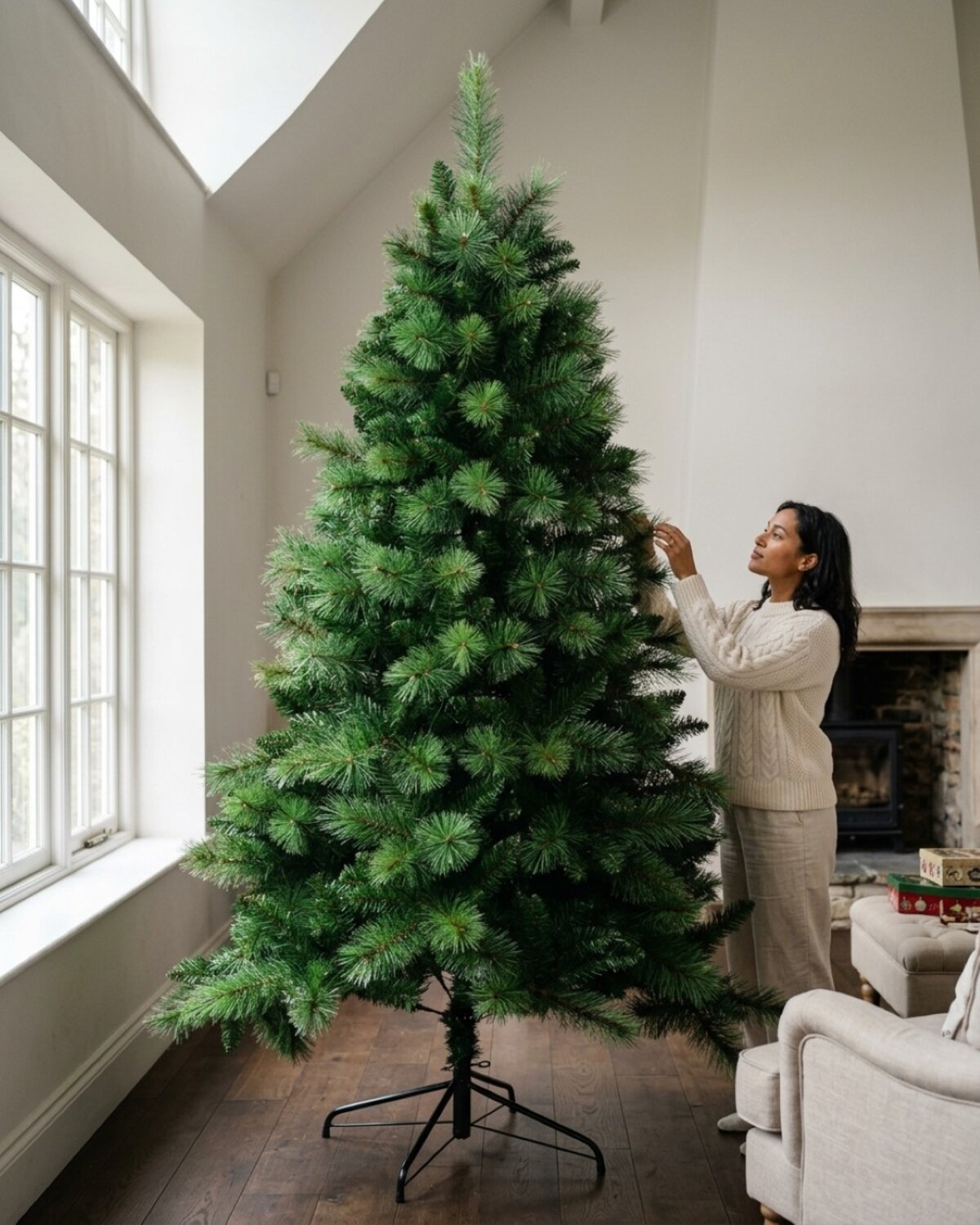 3m Weymouth Dual Leaf Christmas Tree | 2726 Tips & Hinged Branches — image 3