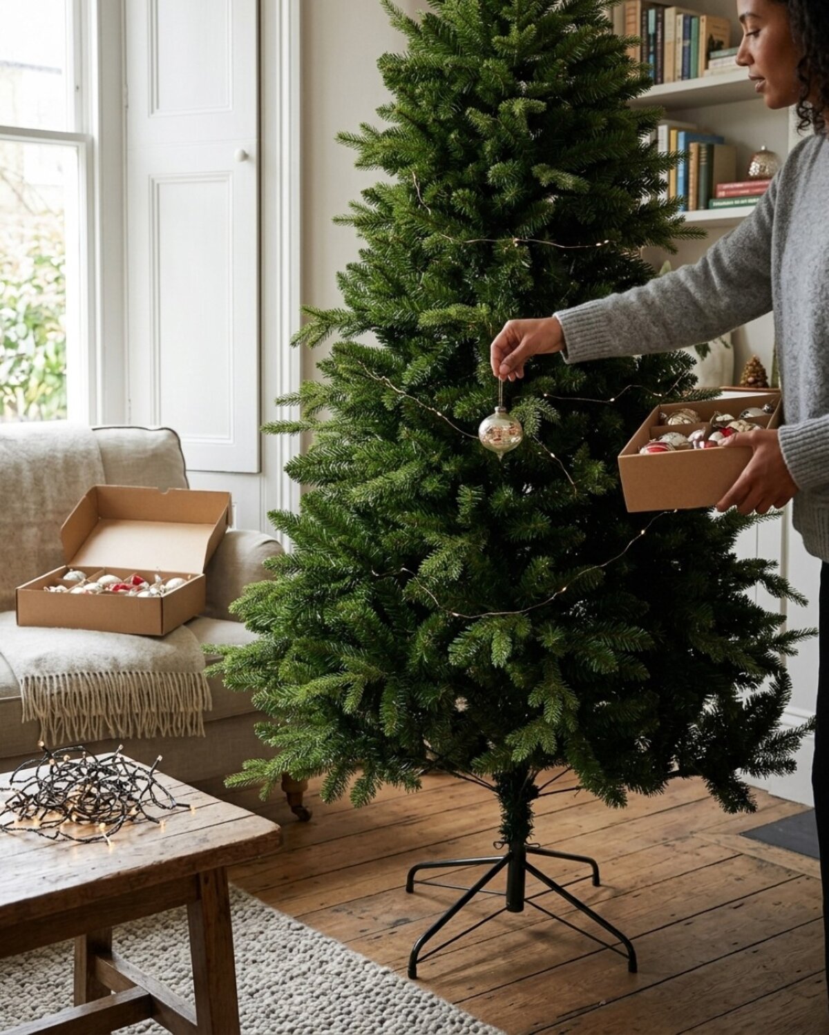 1.8m Muskwa Mountain Dual Tip Christmas Tree | 1259 Juniper & Fir Tips — image 4